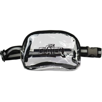 Custom 30C TPU Belt Bag - Clear/Black Custom 30C TPU Belt Bag - Clear/Black