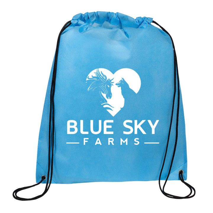 Cheap Drawstring Backpacks in Bulk | Colorful Non-Woven  display picture 1