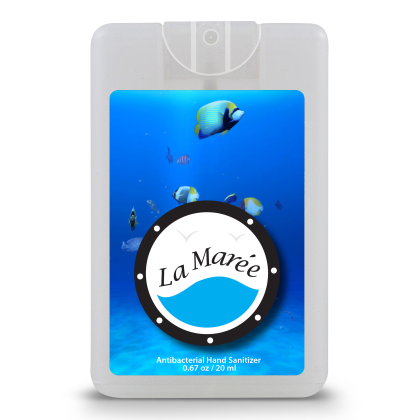 Wholesale Credit Card Style Antibacterial Hand Sanitizer Sprays - White Wholesale Credit Card Style Antibacterial Hand Sanitizer Sprays - White