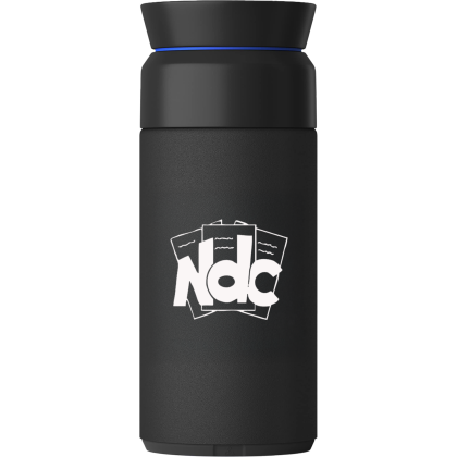 Custom Ocean Bottle Brew Coffee Flask 12 oz - Black Custom Ocean Bottle Brew Coffee Flask 12 oz - Black