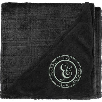Custom Luxury Comfort Flannel Fleece Blanket - Black Custom Luxury Comfort Flannel Fleece Blanket - Black
