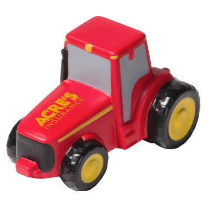 Custom Tractor Stress Reliever - Red Custom Tractor Stress Reliever - Red