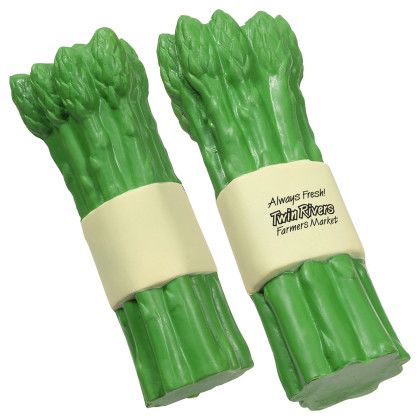 Custom Asparagus Stress Reliever - Green Custom Asparagus Stress Reliever - Green
