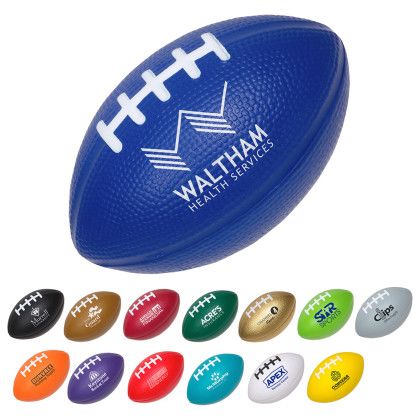 Custom Medium Football Stress Reliever - All colors Custom Medium Football Stress Reliever - All colors