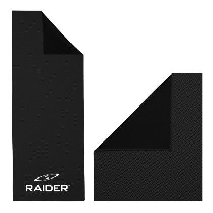 Black Promotional Cooling Towel Nylon/Poly Mesh