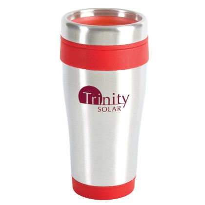 Red  Promotional Stainless Steel Travel Tumblers | 16 oz Blue Monday Travel Tumbler | Custom  BPA Free Travel Tumblers