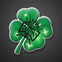 Custom Flashing 4 Leaf Clover Blinkies - Green Custom Flashing 4 Leaf Clover Blinkies - Green