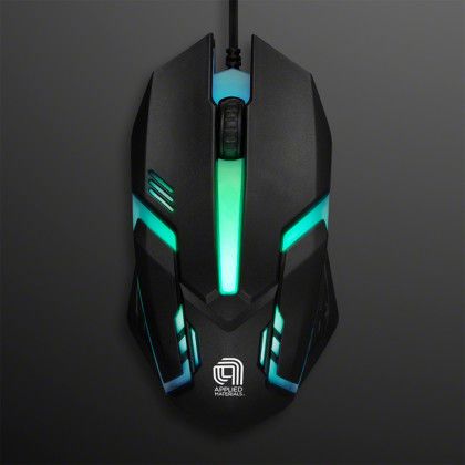 Custom Light Up Computer Mouse - Front View Custom Light Up Computer Mouse - Front View