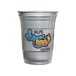 Custom Full Color Ball Recycled Aluminum Cup 16 oz