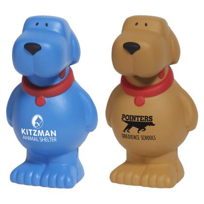 Custom Cartoon Dog Stress Reliever - All Colors 