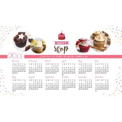 Custom Calendar Magnet (4" x 7") Custom Calendar Magnet (4" x 7")