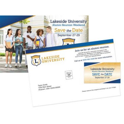 Custom Magnet Mailer SuperSize Postcard (8.5" x 5.5") w/ Small Magnet (3.5" x 2") Custom Magnet Mailer SuperSize Postcard (8.5" x 5.5") w/ Small Magnet (3.5" x 2")