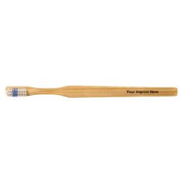 Custom Bamboo Toothbrush - Natural Bamboo