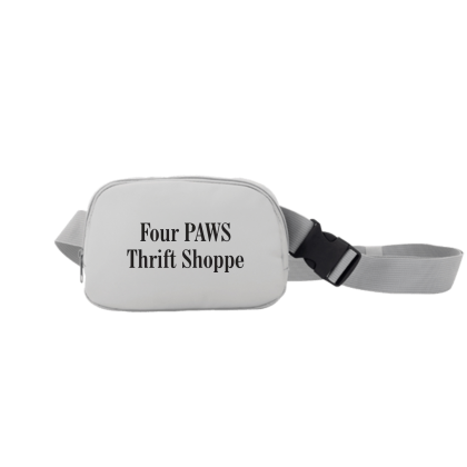 Custom Venturer Recycled PU Belt Bag - Cool Gray Custom Venturer Recycled PU Belt Bag - Cool Gray