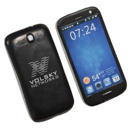 Custom Smartphone Stress Reliever - Black Custom Smartphone Stress Reliever - Black