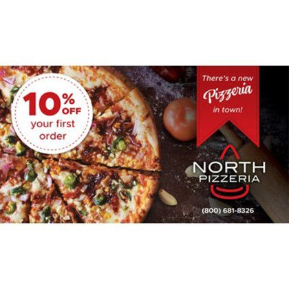 Custom Magnet Mailer MgesaSize Postcard (10.5" x 5.75") w/Small Magnet (3.5" x 2") - Front View Custom Magnet Mailer MgesaSize Postcard (10.5" x 5.75") w/Small Magnet (3.5" x 2") - Front View