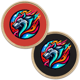 Custom Challenge Coin - Gold - 1.75" Round Custom Challenge Coin - Gold - 1.75" Round