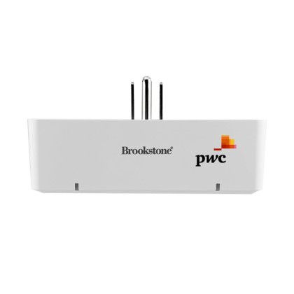 Custom Brookstone Smart Indoor 14A Dual Outlet Plug Custom Brookstone Smart Indoor 14A Dual Outlet Plug