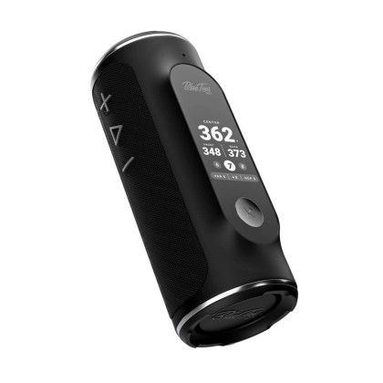 Custom Blue Tees Golf Player+ Premium Magnetic GPS Golf Speaker - Black Custom Blue Tees Golf Player+ Premium Magnetic GPS Golf Speaker - Black