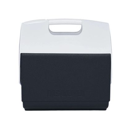 Custom Igloo Playmate Pal 16 Qt Cooler - Black Back View 
