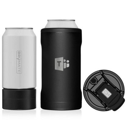 Custom BruMate Hopsulator TRiO, 3-in-1 Can Cooler - Black 