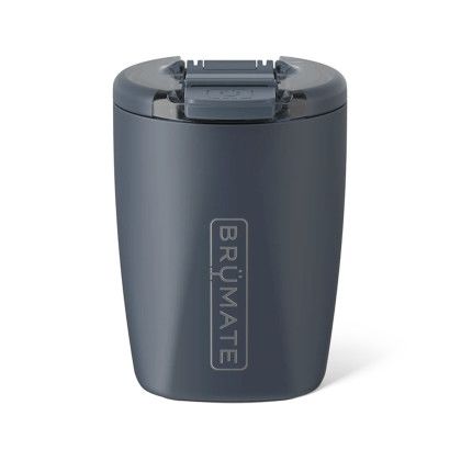 Custom BruMate 12 oz Rocks Tumbler - Nightfall Blue Back View 