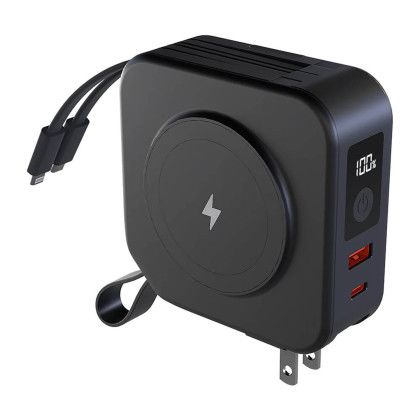 Custom Raycon The Magic Power Bank 5-In-1 - Black