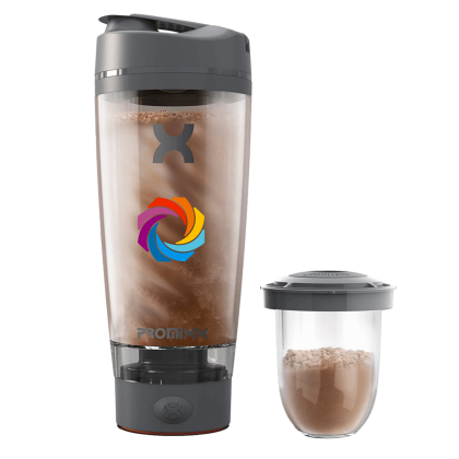 Custom Promixx Pro 20 oz Electric Shaker Bottle - Black 