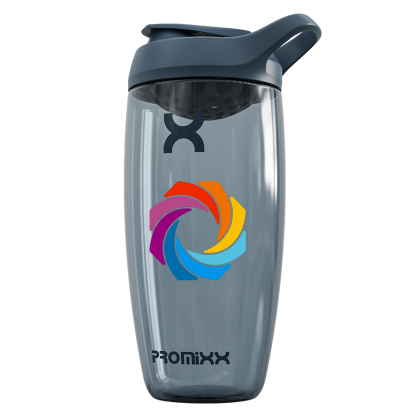 Custom Promixx Pursuit 32 oz Classic Shaker Bottle - Midnight Blue 