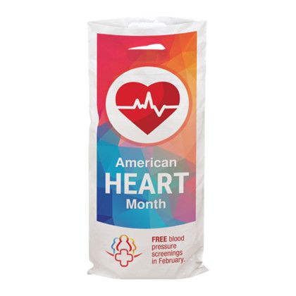 Custom Digital Full Color 2-Sided Plastic Bag - 6" x 13" Custom Digital Full Color 2-Sided Plastic Bag - 6" x 13"