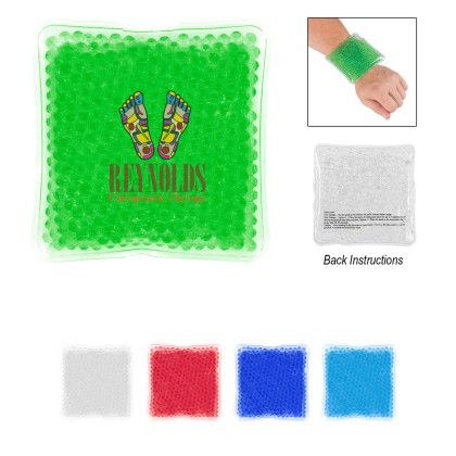 Cheap Hot & Cold Packs | Square Gel Bead Hot-Cold Pack | Custom Logo Ice Packs | Wholesale Gel Packs