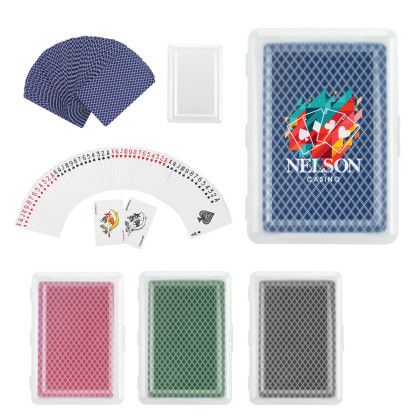 Personalized Playing Cards in Cases | Playing Card Promotional Products Personalized Playing Cards in Cases | Playing Card Promotional Products