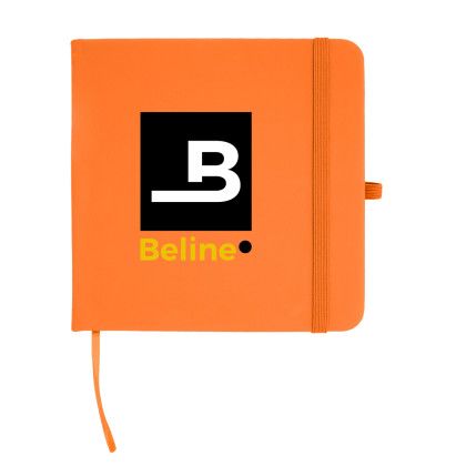 Custom Hawthorne Recycled Journal - Orange Custom Hawthorne Recycled Journal - Orange