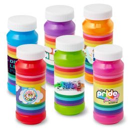 Custom 4 oz. Pride Bubbles with Full-Color Digital Label Custom 4 oz. Pride Bubbles with Full-Color Digital Label