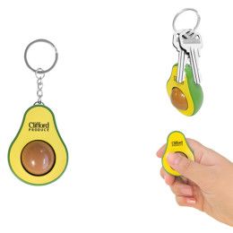 Custom Avocado Fidget Keychain Custom Avocado Fidget Keychain