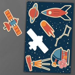 Custom 7" x 11" Vinyl Sticker Sheet 6 mil Custom 7" x 11" Vinyl Sticker Sheet 6 mil