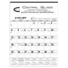 Custom Large Contractor Calendar