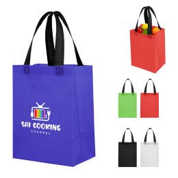 Custom Bennett Recycled Non-Woven Laminated Tote Bag