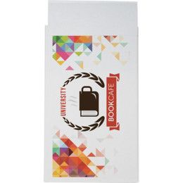 Custom Full Color White Eco-Shipper Expandable Paper Mailer - 8.5" x 14.5" x 3.25" 