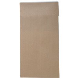 Custom Full Color Dura-Bag Expandable Natural Paper Mailer - 8.5" x 14.5" x 3.25"