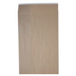 Custom One Color Dura-Bag Expandable Natural Paper Mailer - 12.5" x 20" x 4"