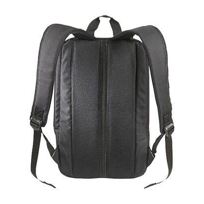 Custom Case Logic 17" Laptop Backpack - Black Back View Custom Case Logic 17" Laptop Backpack - Black Back View