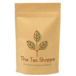 Custom Full Color Stand Up Kraft Barrier Pouch - 5" x 8" x 2.5"