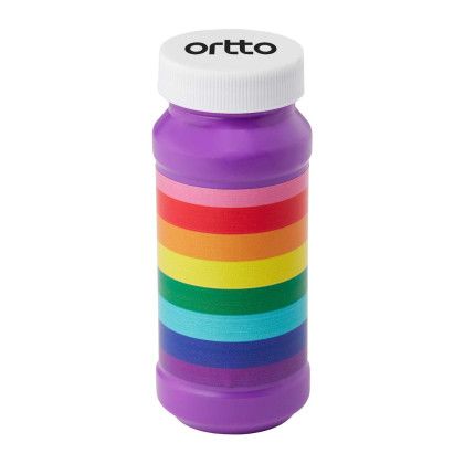 Custom 4 oz. Pride Bubbles Imprinted on Cap - Purple 