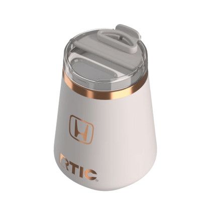 Custom RTIC Happy Hour 12 oz - Cool Gray Side View 