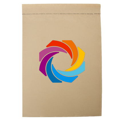 Custom Full Color Cushioned Natural Paper Mailer - 14" x 18" 