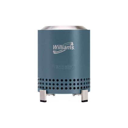 Custom Solo Stove Mesa Tabletop Smokeless Fire Pit - Blue Front View Custom Solo Stove Mesa Tabletop Smokeless Fire Pit - Blue Front View