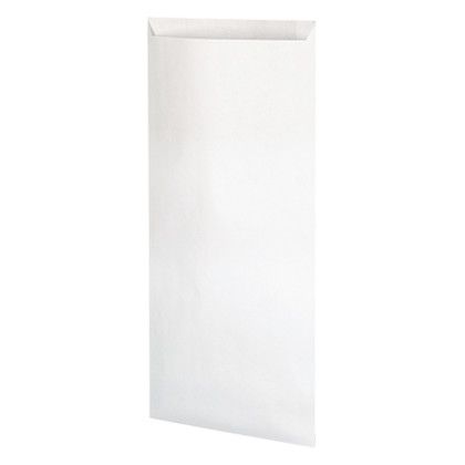 Custom One Color 1-Sided Merchant Paper Bag - 7.5" x 16" - Back View