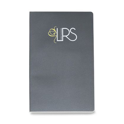 Custom Moleskine Volant Ruled Large Journal - Slate Grey 1 