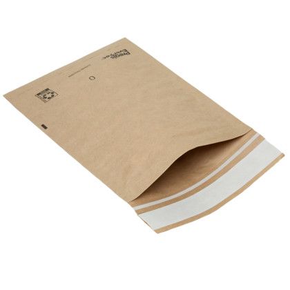 Custom Full Color Cushioned Natural Paper Mailer - 7" x 9" - Open View 